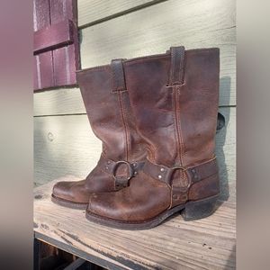 Frye Harness Boots size 8